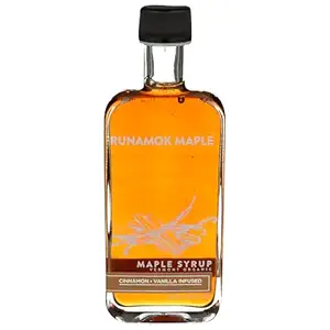 Organic Cinnamon & Vanilla Infused Maple Syrup, 8.45 FZ