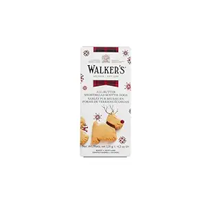Mini Scottie Dog Carton Shortbread Cookies, 120 GR
