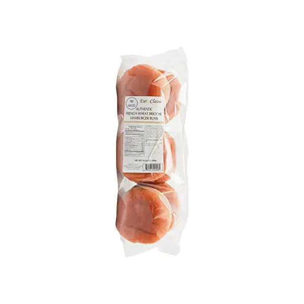 Wheat Hamburger Brioche Bun, 7 pack, 10.58 OZ 1