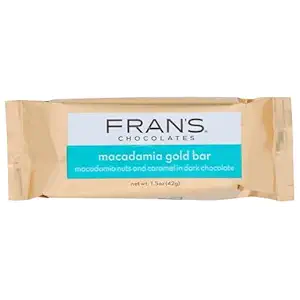 Organic Gold Bar Macadamia Chocolate, 1.5 OZ
