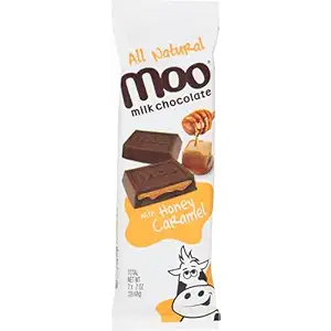 Mini Milk Chocolate Honey Caramel Bar 2 Pack, 1.4 OZ