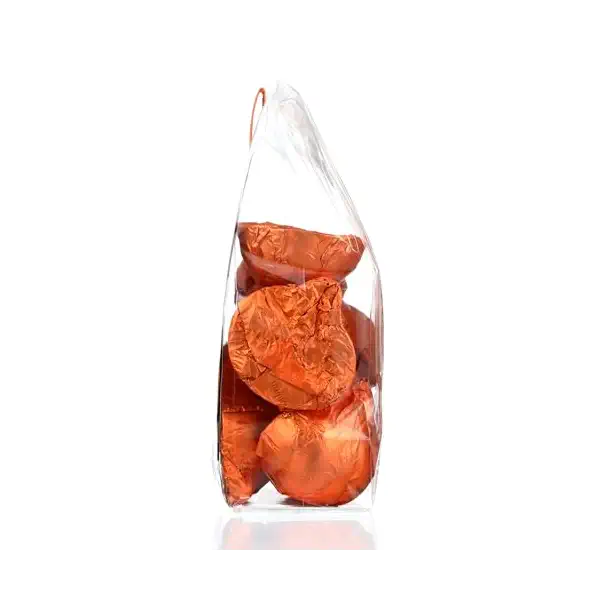 Organic Fall Dark Chocolate Caramel Pumpkins Bag, 5 OZ 7
