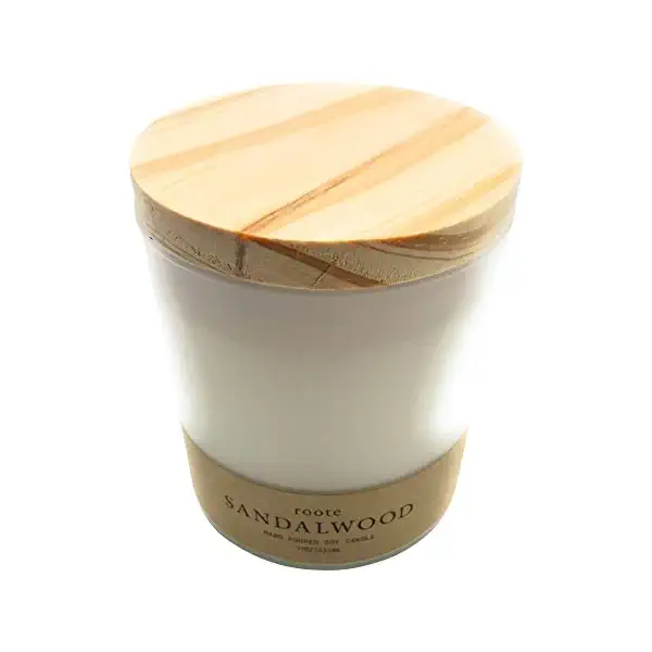 Sandalwood Soy Candle White Tumbler 2