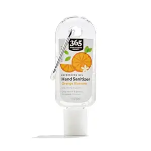 Orange Blossom Hand Sanitizing Gel with Carabiner Clip, 1 FZ