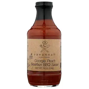 Sauce Peach Bourbon Bbq, 19 OZ