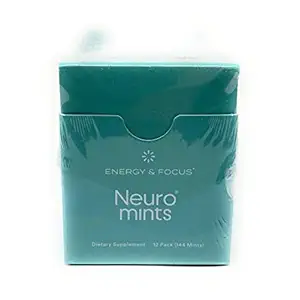 Energy & Focus Fresh Mint Mints Box, 12 CT
