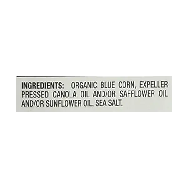 Blue Corn Tortilla Chips, 8.1 OZ 4