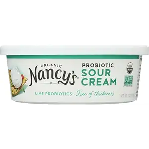 Organic Sour Cream, 8 OZ