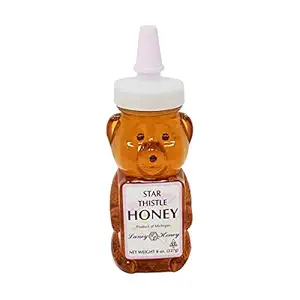 Star Thistle Honey Bear, 8 OZ
