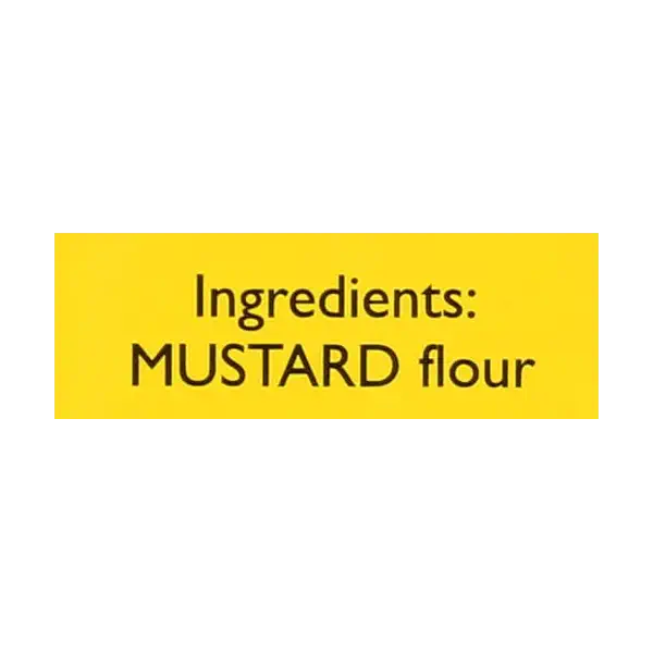 Dry Mustard, 57 GR 4