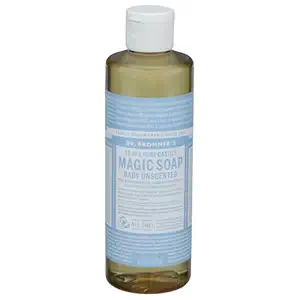 Baby Unscented Castile Soap, 8 FZ