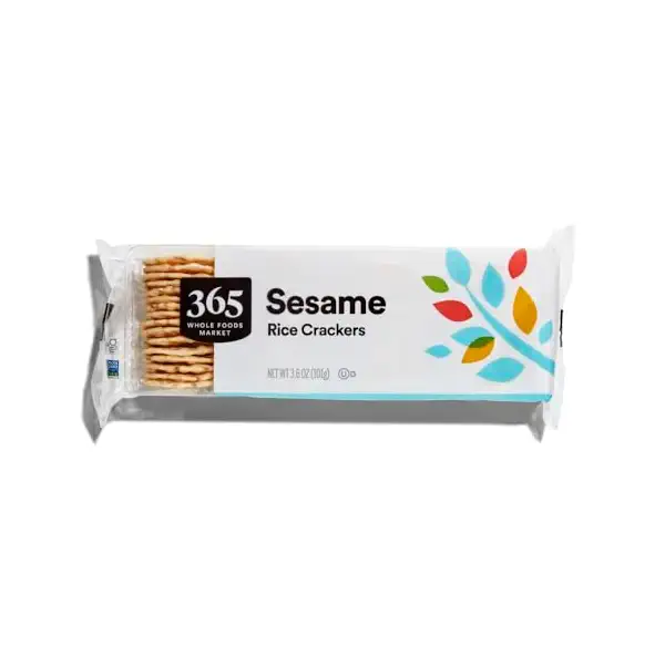 Sesame Rice Crackers, 3 OZ 1
