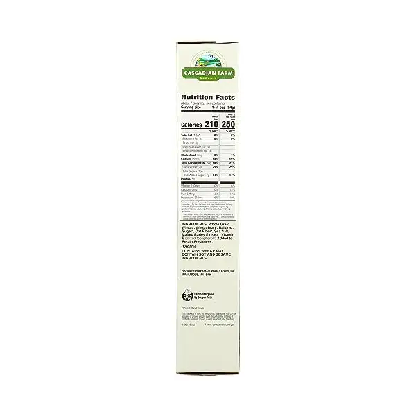 Organic Raisin Bran Value Size Cereal, 16.75 OZ 7