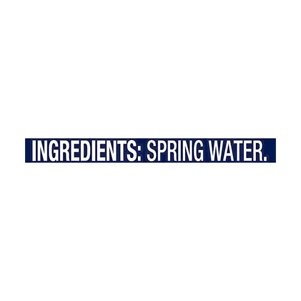 100% Natural Spring Water 18pk 6