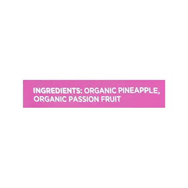 Organic Chewy Pineapple & Passion Fruit Fruit Bites 3
