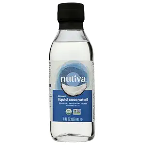 Organic Liquid Coconut Oil, 8 FZ