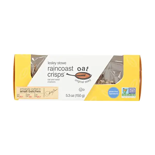 Plain Oat Crisps, 5.3 OZ 1