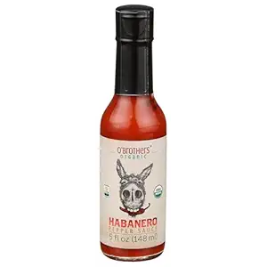 Organic Habanero Pepper Sauce, 5 FZ