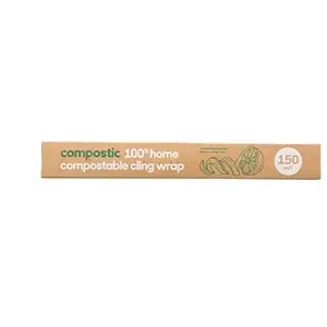 Compostable Cling Wrap 150 Square Feet, 150 SQFT