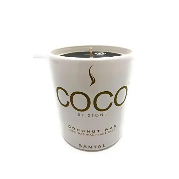 Coco Santal Glass Tumbler Candle 1