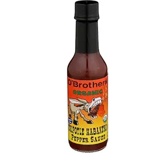 Organic Hot Sauce Chipotle Habanero, 5 FZ