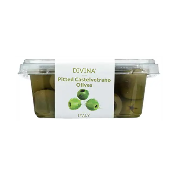 Pitted Castelvetrano Olives Deli Cup, 4.9 OZ 7