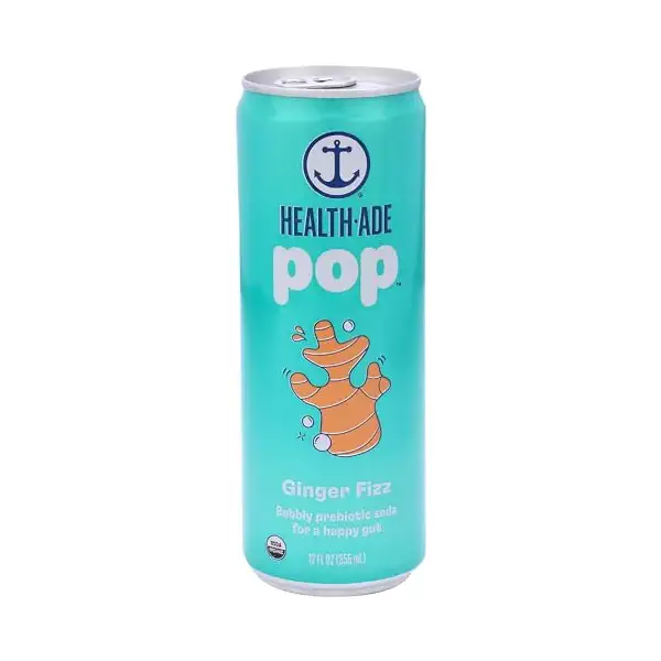 Organic Ginger Fizz Prebiotic Pop Single, 12 FZ 1