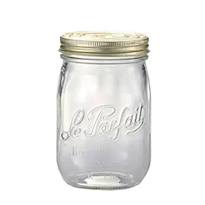Metal Screw Top Storage Jar, 1 EA