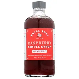 Organic Raspberry Simple Syrup, 8 FZ
