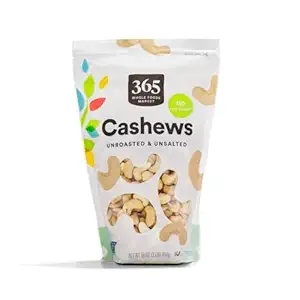 365 by Whole Foods Market, Raw Cashews, 16 OZ