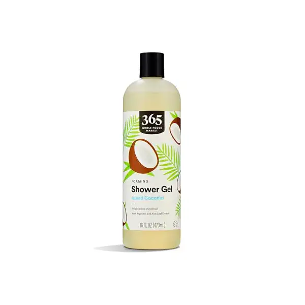 365 by Whole Foods Market, Island Coconut Shower Gel, 16 Fl Oz 1