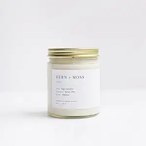 Fern Moss Glass Jar Candle, 7.5 OZ