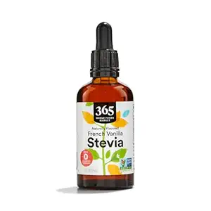 365 by Whole Foods Market, Stevia Liquid Extract, Naturally Flavored French Vanilla, 2 Fl Oz