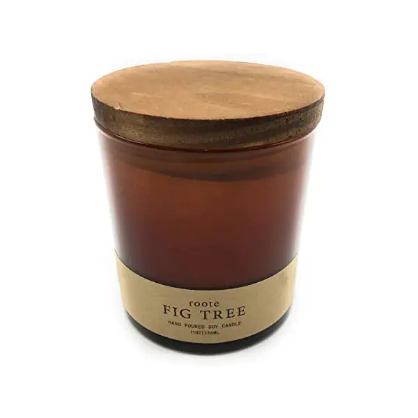 Fig Tree Soy Candle Amber Tumbler 1