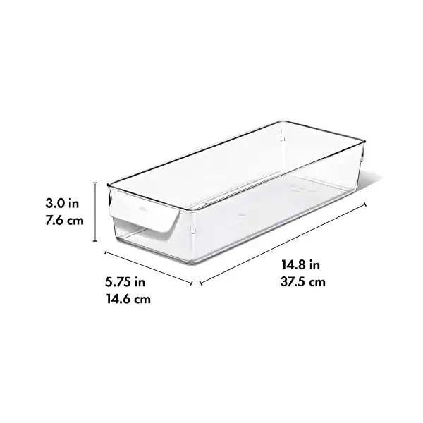 Fridge Bins 5.75x14.8", 1 EA 6
