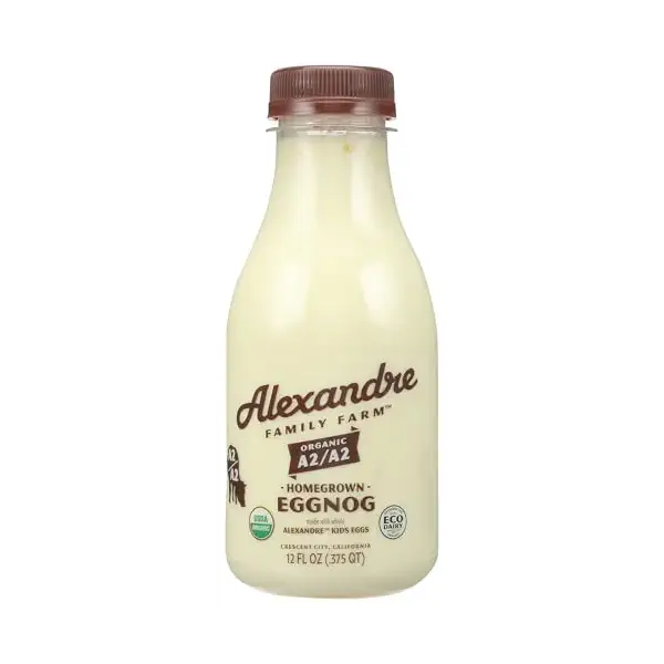 Organic A2 Eggnog, 12 FZ 1