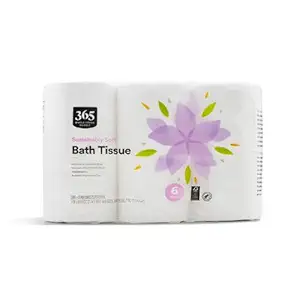 365 by Whole Foods Market, Double Roll Bath Tissue, 286 Sheets, 6 Count