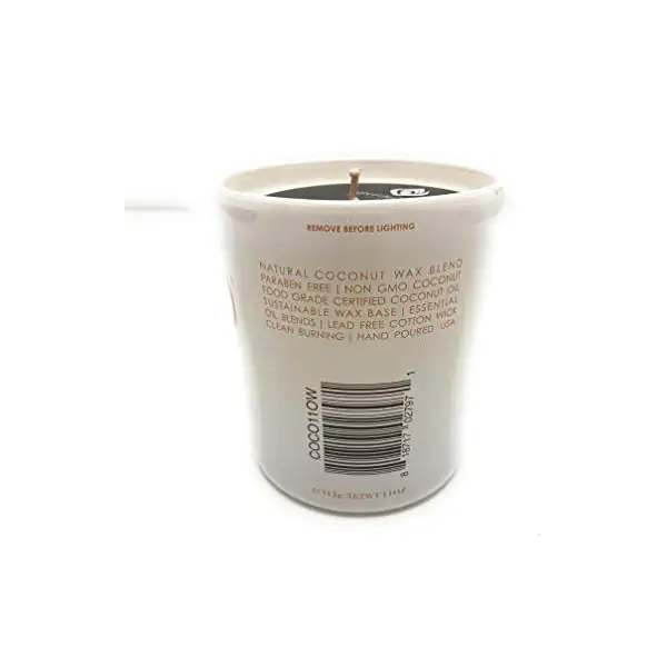 Coco Oud Wood Glass Tumbler Candle 2