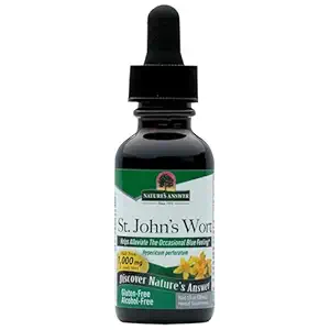 St Johns Wort Young Flowering Tops Alcohol Free, 1 FZ