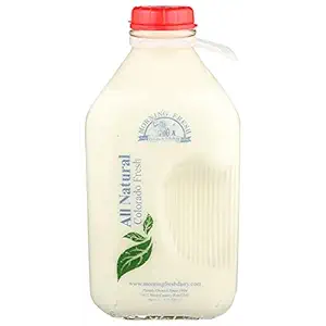 Whole Milk Glass Bottle, 64 FZ