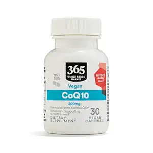 365 by Whole Foods Market, CoQ10, 200mg, 30 Count