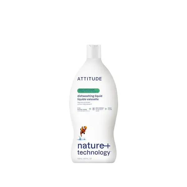 Green Apple & Basil Dishwashing Liquid 1
