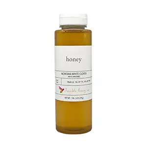 Montana White Clover Honey, 453.59 GR