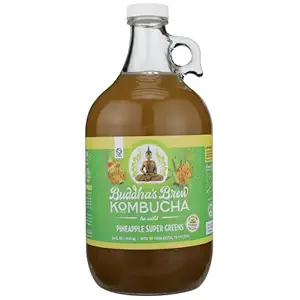 Kombucha Pineapple Super Greens, 64 FZ