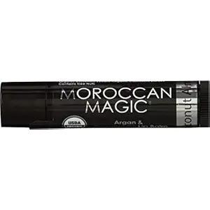 Organic Coconut Almond Argan Lip Balm, 0.15 OZ