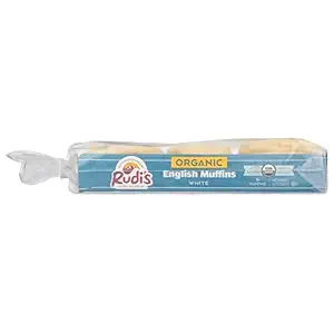 Organic White English Muffins, 12 OZ