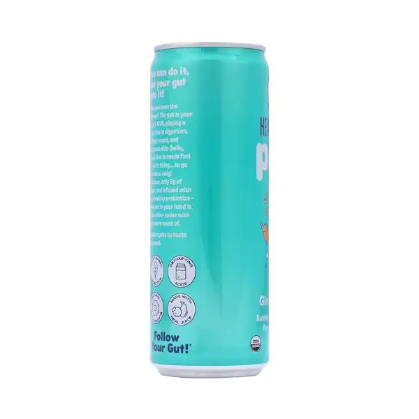 Organic Ginger Fizz Prebiotic Pop Single, 12 FZ 6
