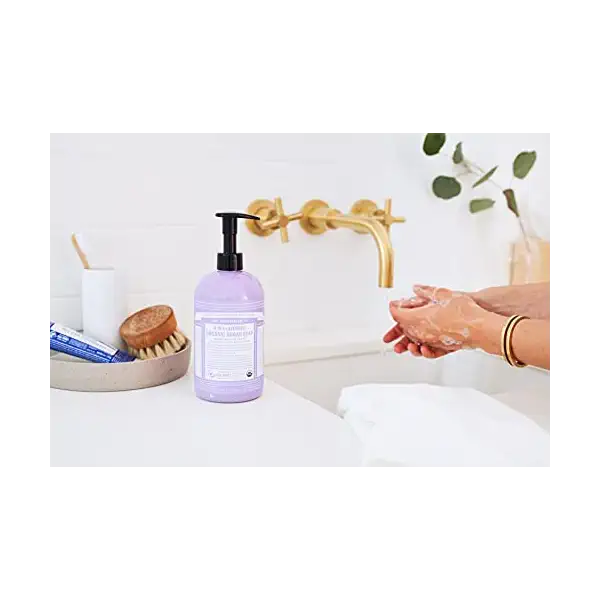 Organic Lavender Pump Soap 3