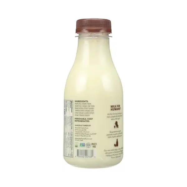 Organic A2 Eggnog, 12 FZ 2