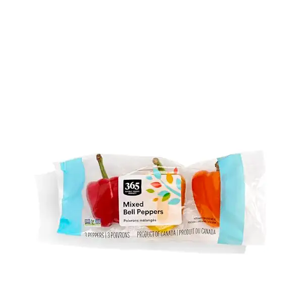 Tricolor Bell Peppers, 3 CT 1